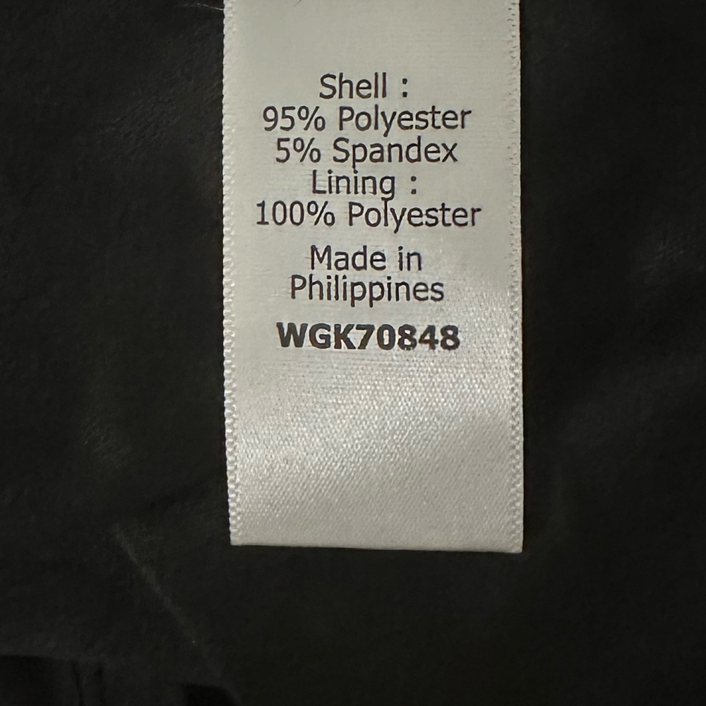 41 Hawthorn Black Leaf Print Ruched Maxi Dress Sleeveless NWT Medium - Picture 7 of 8